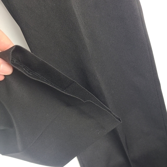 Van Heusen Men's Dress Pants 34x34 Black Traveler Non-iron. EUC - Picture 4 of 8